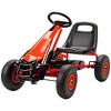 Qaba Pedal Go Kart for Kids, Go Cart with Adjustable Seat, EVA Wheels, for Boys & Girls Aged 3-8 Years Old - 4 of 4