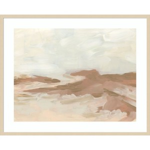 Amanti Art Neutral Flats II by June Erica Vess Wood Framed Wall Art Print - 1 of 4