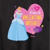 Boys' - Disney - Kisses and Valentine Wishes Graphic Long Sleeve Fleece Sweatshirt - 2 of 4