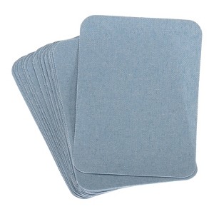 Unique Bargains Washable Clothes Hole Repairing Iron-on Patches 20 Pcs - 1 of 4