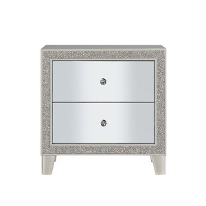 NicBex Nightstand with Drawers,Side Table with Metal Handles and Elegant Finish,Modern Bedside Table for Bedroom,Living Room - 1 of 4