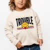 The Juniper Shop SmileyWorld Little Trouble Toddler Sweatshirt - 3 of 4