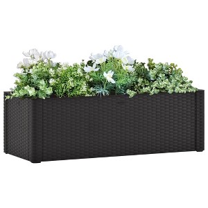 vidaXL Apple Crate Set 2 Pieces Solid Acacia Wood - 1 of 4