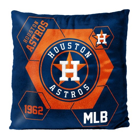 Mlb Houston Astros Baseball Metal Button Panel : Target