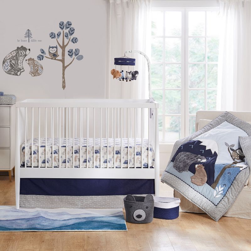 Rowan 5-Piece Crib Bedding Set - Levtex Baby, 3 of 10