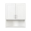 GDFStudio Samuel Modern 31.5'' Bathroom Mirror Cabinet with Facial Tissues Slot, 2 Doors and Adjustable Shelf - 4 of 4