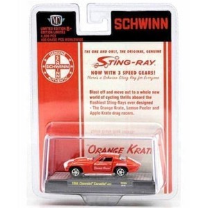 M2 Machines 1966 Chevrolet Corvette 427 Schwinn Orange Krate Auto Thentics Hobby Exclusive - 1 of 3