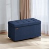 30" Storage Ottoman Bench, Ottoman with Storage, Ottoman Bench, Hold up to 660lb for Living Room - 3 of 4
