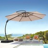 Lausaint Home 12' Deluxe Cantilever Umbrella - 2 of 4