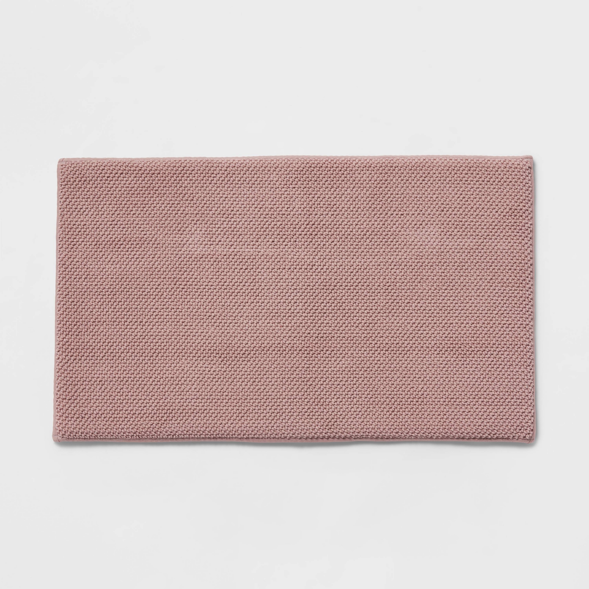 20"x34" Performance Plus Cotton Memory Foam Bath Rug Mauve - Threshold™