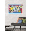 Trends International Marvel Trading Cards - Iceman Framed Wall Poster Prints - 2 of 4