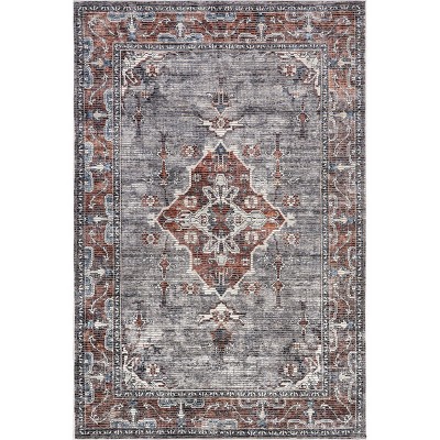 Nuloom Wild Orchid Machine Washable Area Rug
