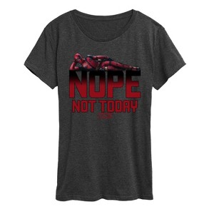 Women's - Marvel - Deadpool Nope Not Today Short Sleeve Graphic T-Shirt - 1 of 4