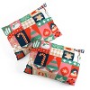Deny Designs Twin/ Twin Extra Long Emanuela Carratoni Christmas Patchwork Comforter and Pillow Sham Red - 4 of 4
