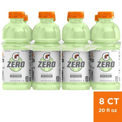 Gatorade G Zero Lime Cucumber Sports Drink - 8pk/20 Fl Oz Bottles : Target