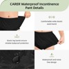 CARER Unisex Washable Diaper Cover for Incontinence Waterproof Leakproof Underwear to Wear Over Diapers - 2 of 4