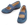 Collections Etc Womens Extra-Wide Width Mary Jane Strap Shoes - 3 of 4