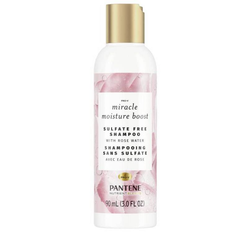Pantene Nutrient Blends Sulfate Free Miracle Moisture Rose Water Shampoo, 1 of 6