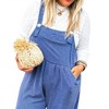 Women's Karli Boho Overalls - Sky So Blue Collective 1X - 2 of 2