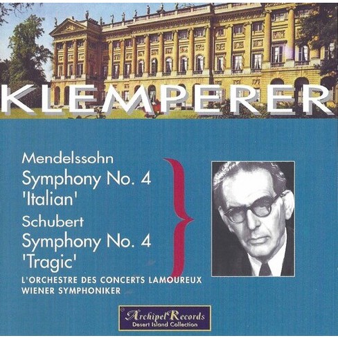 Schubert & Klemperer - Sym 4 (cd) : Target