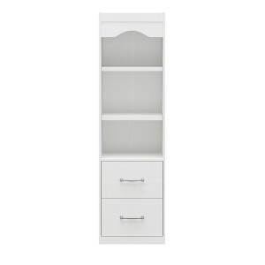 Novogratz Her Majesty 2-Drawer Storage Cabinet-Style Bookcase with Drawers - 1 of 4