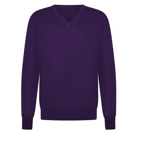 Lona Scott Men's Pure Cashmere V-Neck Sweater - 1 of 4