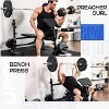FLYBIRD Olympic Adjustable Weight Bench, with Bench Press Rack, Leg Extension and Leg curl, for Home Gym Workout - 4 of 4