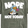 Men's - Garfield - Nope Not Today Sleepy Garfield Short Sleeve Graphic T-Shirt - 2 of 4