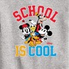 Boys' - Disney - School Is Cool Graphic Long Sleeve Fleece Sweatshirt - image 2 of 4