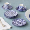 Certified International (Set of 6) 6" Canape Plates Madison - 2 of 3
