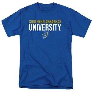 Men's Southern Arkansas University Official Stacked T-Shirt Stacked - 1 of 4