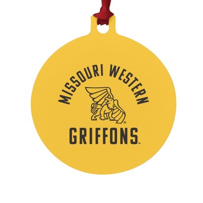 Missouri Western State University Griffons Aluminum Holiday Christmas Tree Ornament