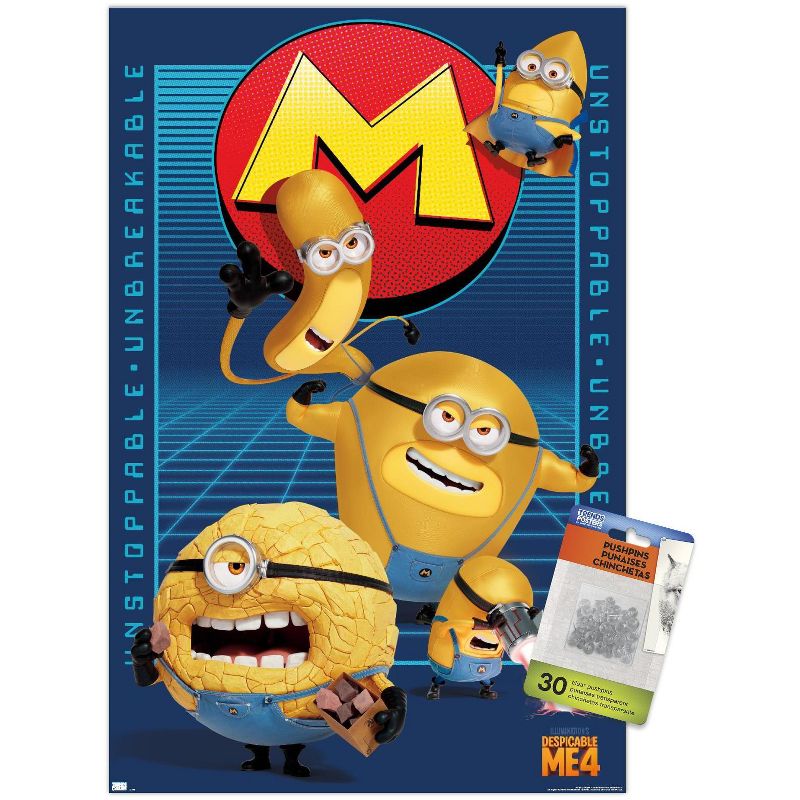 Trends International Illumination Despicable Me 4 - Unstoppable Unframed Wall Poster Prints, 1 of 7