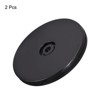Unique Bargains Acrylic 360 Degree Rotating Durable Convenient Lazy Susan Base Turntable 2 Pcs - 3 of 4