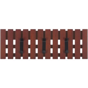 Cato 3 Hook Wall Mounted Coat Rack - STG5704 - Safavieh - 1 of 4