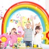 Costway Inflatable Rainbow Sprinkler Summer Outdoor Kids Spray Water Toy Yard Party Pool - 2 of 4