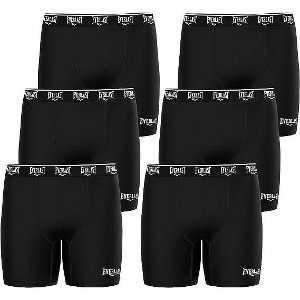 Everlast Mens Boxer Briefs Breathable Underwear for Men Value 6 Pack Active Performance Dri Fusion Tech Mens Underwear - 1 of 4