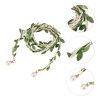 Unique Bargains Leaf Tassel Handmade Cord Belt 1 Pc - 4 of 4