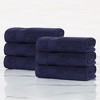 Modern Solid Classic Luxury Egyptian Cotton Towel Set by Blue Nile Mills - 2 of 4