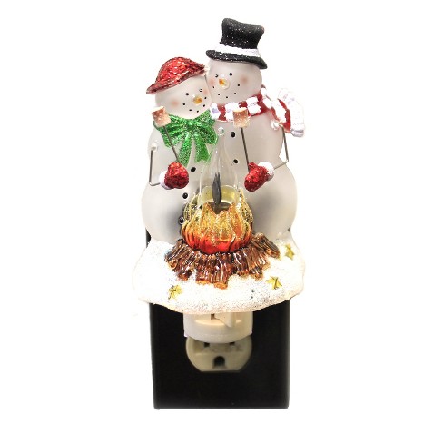 Roman 8-in Lighted Snowman at