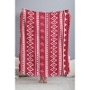 CraftBelly Retro Holiday Red 56"x46" Woven Throw Blanket - Deny Designs - 3 of 4