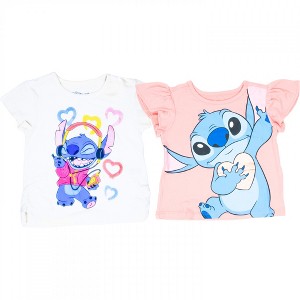Kids Lilo and Stitch Heart Beat T-Shirts 2-Pack - 1 of 4