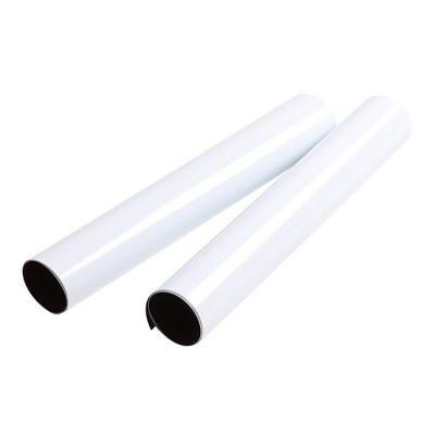 2 Pack Magnetic Whiteboard Sheet for Refrigerator Kitchen, Large (17x11 Inches)