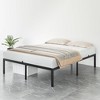 14i NCH Bed Frame Platform,14 Inch Metal Bed Frames No Box Spring Needed,Heavy Duty Steel Slat Mattress Foundation - 2 of 4