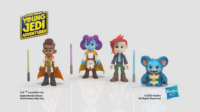 Star Wars Young Jedi Adventures Jedi Hero Collection - 4pk (Target Exclusive), 2 of 7, play video