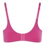 Women's Plus Size Smooth & Chic Cotton T-Shirt Bra - raspberry | CITY CHIC - 4 of 4