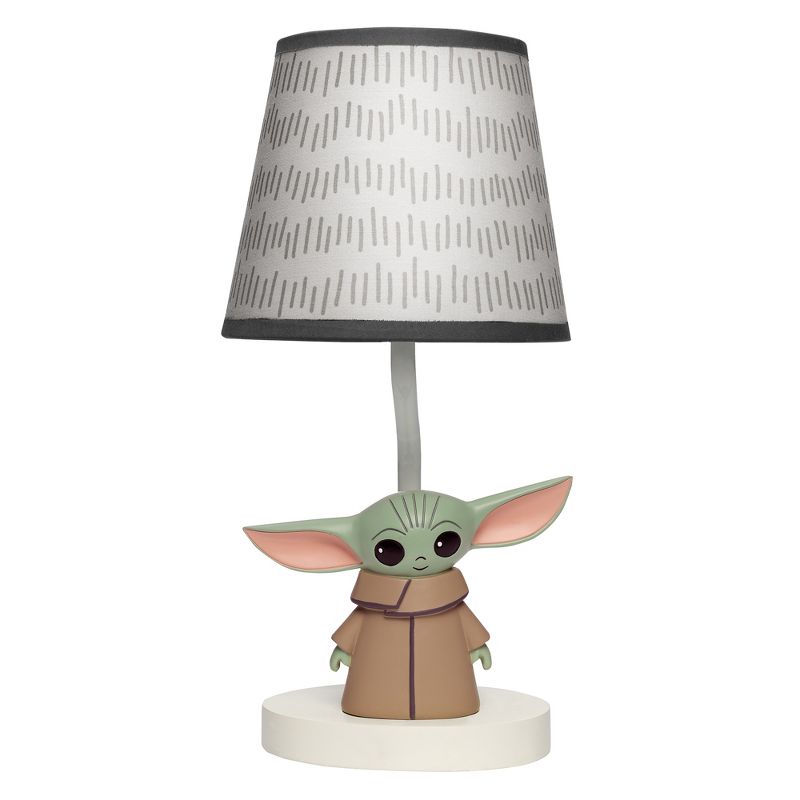Lambs & Ivy Star Wars The Child/Baby Yoda Nursery Lamp with Shade and Bulb, 1 of 6