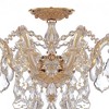 Crystorama Lighting Maria Theresa 3 - Light Semi-Flush Mount in  Gold - 3 of 3