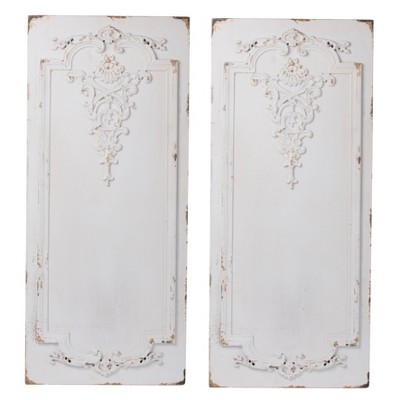 Set of 2 Prason Wall Panels White - A&B Home