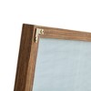 MAYEERTY Full Length Mirror 63X19 Brown Solid Wood Dressing Mirror for Bedroom Store Floor Wall Mounted - 4 of 4